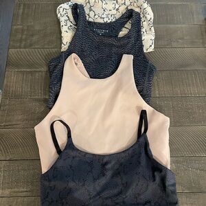 Sports tops set of 4 multiple colors